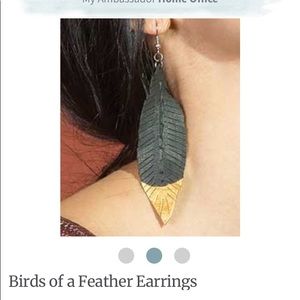 Noonday Collection Birds of a Feather earrings